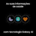 Samsung Galaxy Watch7 Smartwatch 40mm LTE, Galaxy AI, Tela em Cristal de Safira Verde
