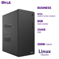Computador B300 Core I3 3220 3.30ghz Memória 8gb Ddr3 Ssd 256gb Fonte 200w Linux Ubuntu