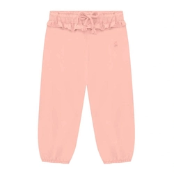 Calça Sarja Elastano Babado no Cós Somnii - Feminina