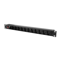 Protetor Eletronico Intelbras C/ 12 Tomadas P/ Rack - Epr 212+ 4824303