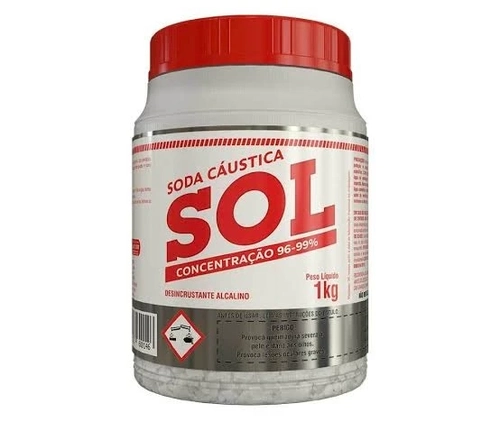 Soda Cáustica Sol 1kg