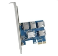 SEMINOVO Placa PCI-EX Com 4 Saidas USB 3.0