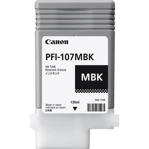 Cartucho De Tinta Canon Pfi-107 Mbk-130ml (5pçs)-6704b003aa