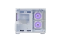 Gabinete Cooler Master Elite 481 Wood Micro-atx  Vidro Panoramico 3 Fans Argb Branco    E481-whnn-s00