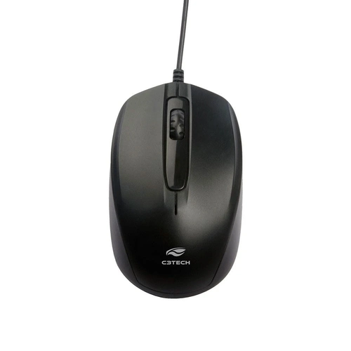 Mouse C3TECH USB Preto - MS-30BK