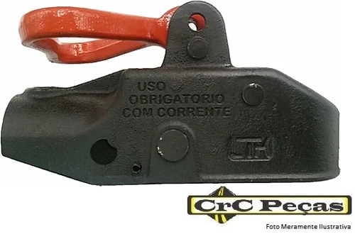 Munheca Para Reboque de Ferro Fundido - Capacidade 2500KG