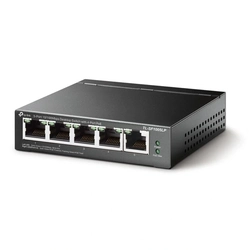 Switch Poe Tp-link 5 Portas Fast 10/100 - Tl-sf1005lp