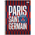 Caderno Universitário Capa Dura Paris Saint-Germain 200 fls