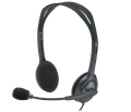 Fone de ouvido Headset P3 H111 Preto com fio - Logitech