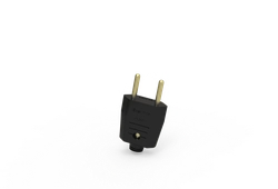 PLUGUE 2P 10A 250V PRETO ENERBRAS