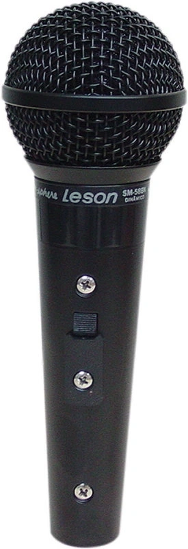Microfone Profissional Sm58 P4 Bk Preto Fosco