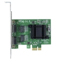 Placa de Rede Dual Port 10/100/1000 Pci-e Com Suporte Low Profile Prv2p1000e