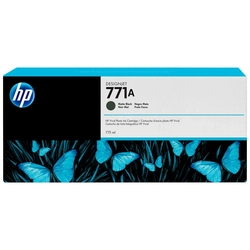 Cartucho de Tinta HP 771A Preto Fosco PLUK - B6Y15A