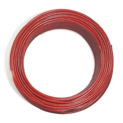 Cabo De Potencia Technoise 100% Cobre Vermelho 4mm Rolo 50 Metros