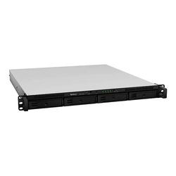 NAS Synology Rackstation 4 baias RS1619xs+ 1U (Xeon D-1527, 8GB DDR4, 2x M.2 nVME, 4x 1GbE LAN, 1x PCIe x8, sem discos)