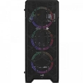 Gabinete Gamer Aerocool Ore Saturn Preto Rgb Lateral Acrílico