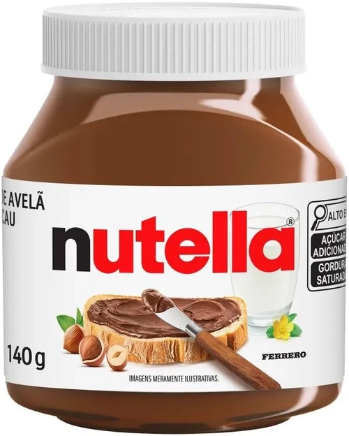 Nutella Creme De Avelã 140g