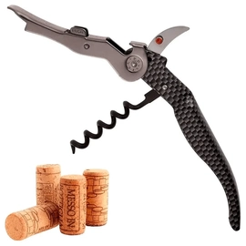 Saca Rolha Pulltex Clickcut Carbon Efect