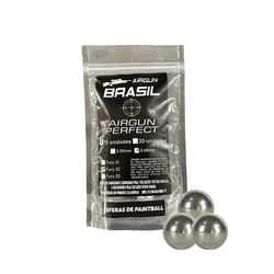 Munição Airgun Esfera de Alumínio .68 - 15 Unidades