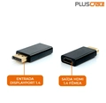 Adaptador Displayport/ HDMI, ADP-DPHDMI10BK, PlusCable