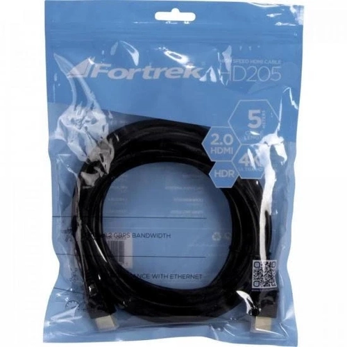 Cabo Hdmi Fortrek 2.0 4K 5 Metros - Hd205