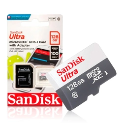 Cartão de Memória Sandisk Pro 128GB  - SDSQUNR-128G-GN3MA