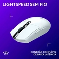 MOUSE SEM FIO LOGITECH G305 LIGHTSPEED BRANCO  910-005290