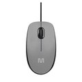 Mouse Multilaser USB Mf400 Silent Cinza - Mo387