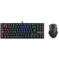 Kit Teclado Mêcanico Redragon Kumara + Mouse Griffin M607 RGB K552RGB-BA