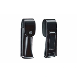 Porta Lanterna Couro Preto