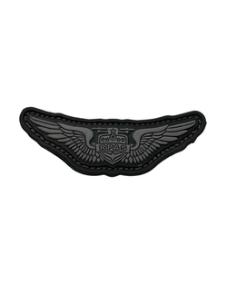 Breve Rpas emborrachado - preto