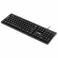 Teclado Usb Multimidia Dynamic Circle Abnt2 Teclas Redondas Cabo Usb 1.8m Preto - Dc100p