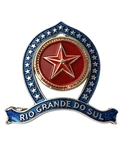 Distintivo de boina em Alto relevo - Rio Grande do Sul
