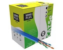 Cabo Sohoplus U/utp Cat5e Azul Claro 305m - 23200099