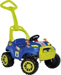 Carro Passeio 2x1 Smart E Pedal Bandeirantes Cor Azul