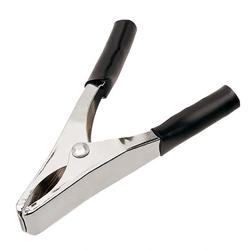 Garra Jacare Bateria Grande 50a - 100 Mm - Preta