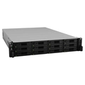 NAS Synology Rackstation 12 baias RS3618xs 2U (Xeon D-1521, 8GB DDR4, 4x 1GbE LAN, 2x PCIe x8 slot, sem discos)