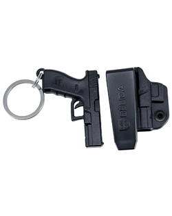 Chaveiro Holster Bélica - Preto