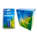 Pilha Recarregavel AAA 1100 mAh 2 unidades KNUP - KP-2800AAA