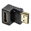 Adaptador HDMI Macho X HDMI Femea 90º Preto AD0104