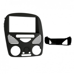 Moldura Palio Fire G2 02/14 Sem Ar Condicionado - Preto Fosco