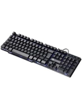 TECLADO GAMER HYDRA 107 TECLAS + 12 MULTIMÍDIA COM LED AZUL SENSACAO TECLA MECANICA - GT700 - VINIK
