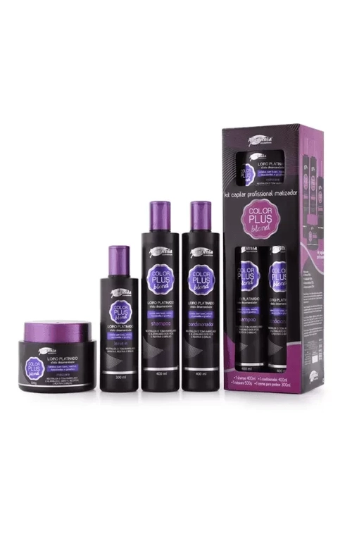 Kit Capilar Profissional Blond Color Plus Alquimia Cosméticos