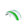 Paralama Dianteiro Para Scooter Eletrica Hawk X16 White/ Faixa Green