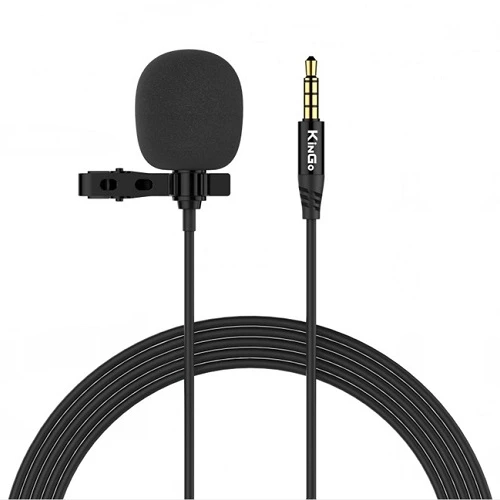 MICROFONE DE LAPELA COM FIO - P3 - 3.5mm