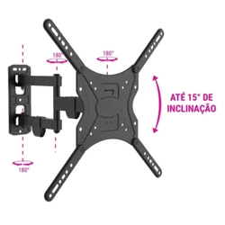Suporte para TV até 58 Tri Articulado MI-250 - Multivisão