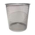 Cesto de Lixo Aramado Metal 8 Litros Cinza TN Office