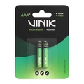 PILHA RECARREGAVEL AAA C/2 - 900MAH 1.2V - VP3AB2R - VINIK