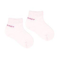 Meia Bebê RN Cano Médio Lisa Leke - Unissex
