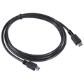 Cabo Usb-C Tipo-C x Mini USB-B 2.0 Pcyes 1 Metro Preto - PUCMBP-1